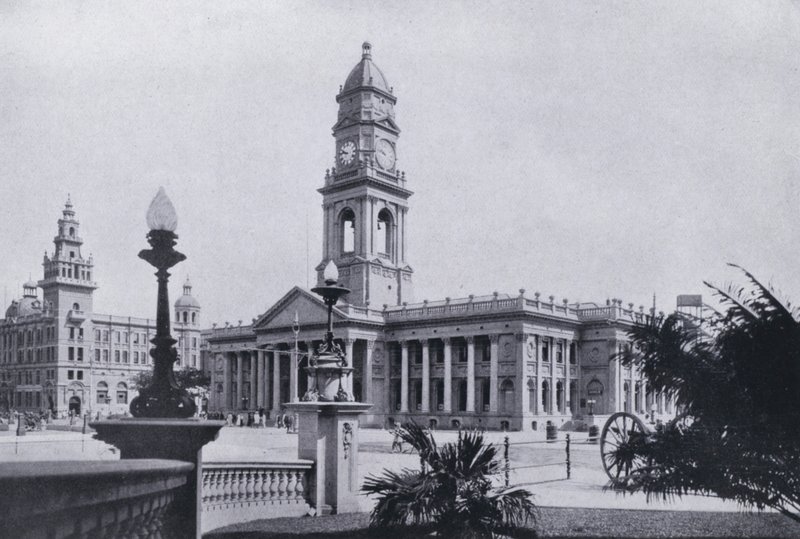 Posti ja Natal Bank, Durban (m/w kuva) tekijältä South African Photographer