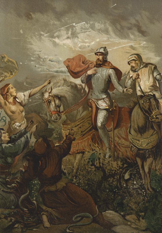 Macbeth pysäytti noidat tekijältä Spanish School