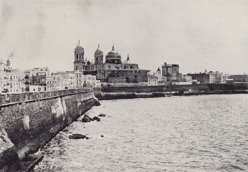 Cadiz: South Walls (m/w kuva) tekijältä Spanish Photographer