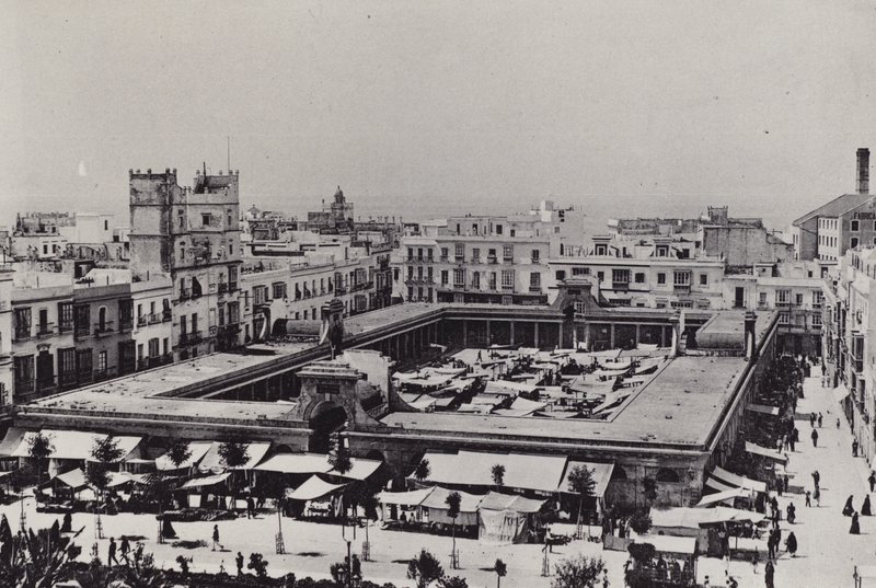 Cadiz: Plaza de Abastos (m/w kuva) tekijältä Spanish Photographer