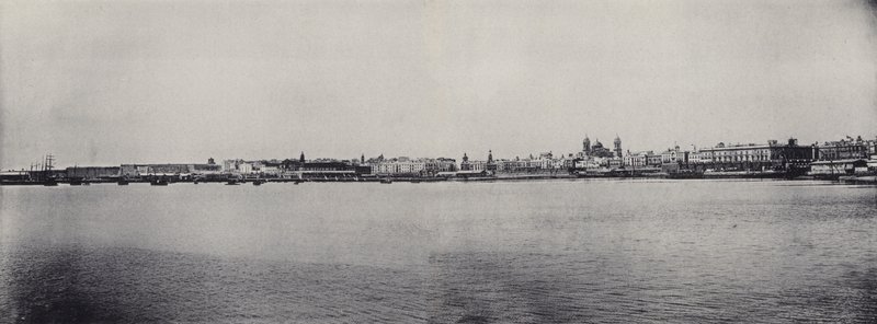 Cadiz: Vista General (m/w kuva) tekijältä Spanish Photographer