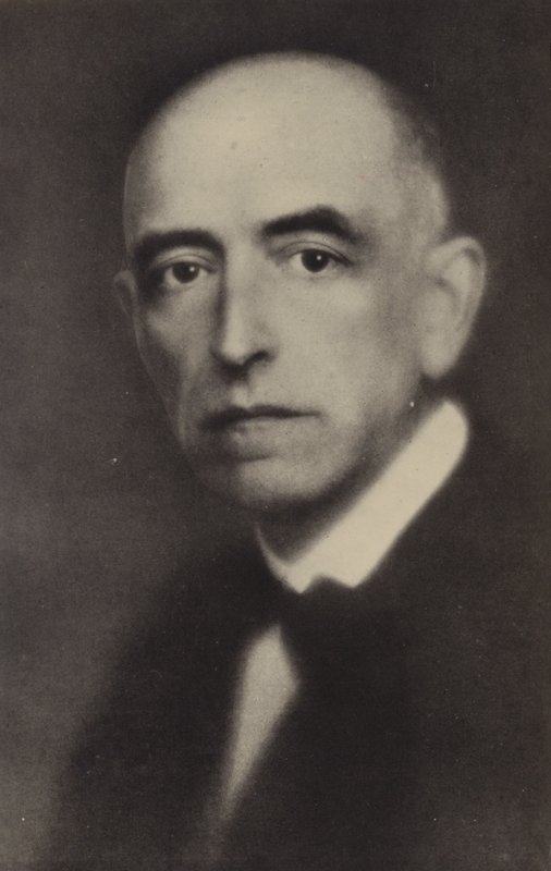 Manuel de Falla, espanjalainen säveltäjä (1876-1946) (s/w-kuva) tekijältä Spanish Photographer