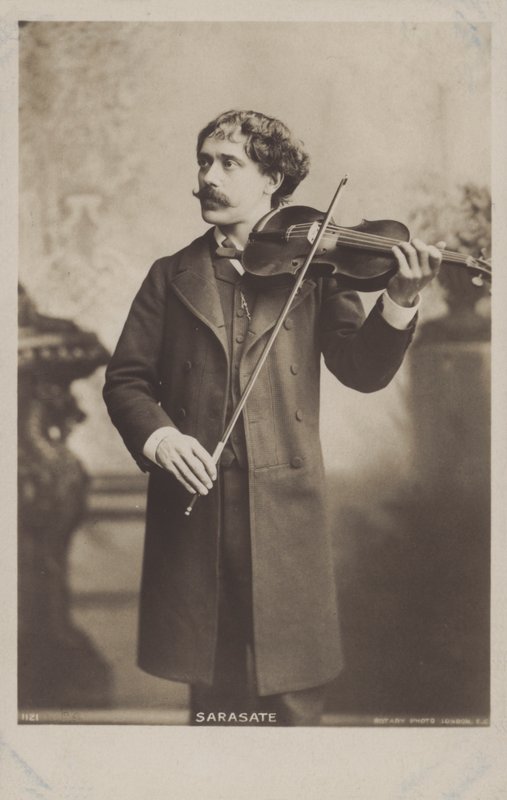 Pablo de Sarasate, espanjalainen viulisti ja säveltäjä tekijältä Spanish Photographer