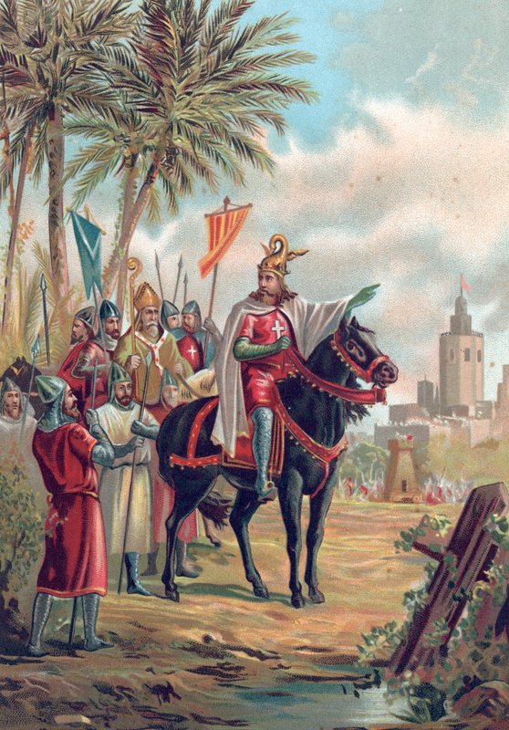 Jaime I Aragonista, Valloittaja, Valencian ulkopuolella tekijältä Spanish School