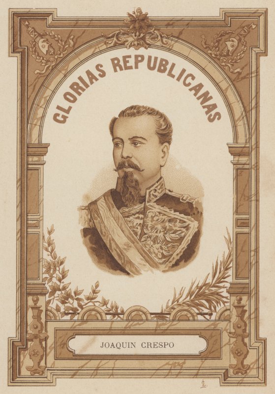 Joaquin Crespo, venezuelalainen poliitikko ja sotilas tekijältä Spanish School