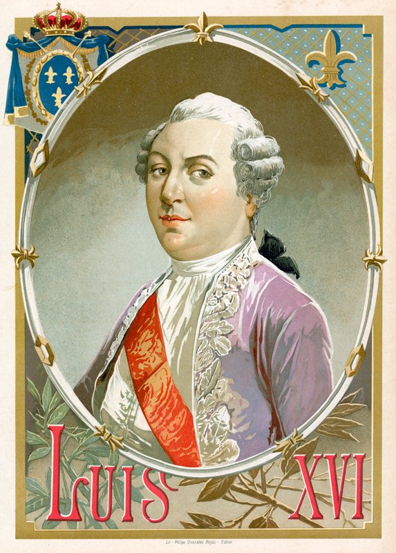 Ranskan kuningas Ludvig XVI tekijältä Spanish School