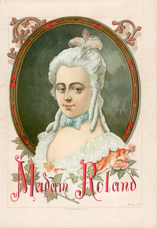 Marie-Jeanne Roland, joka tunnetaan paremmin nimellä Madame Roland tekijältä Spanish School