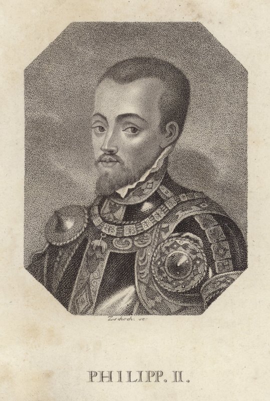 Philip II, Espanjan kuningas tekijältä Spanish School