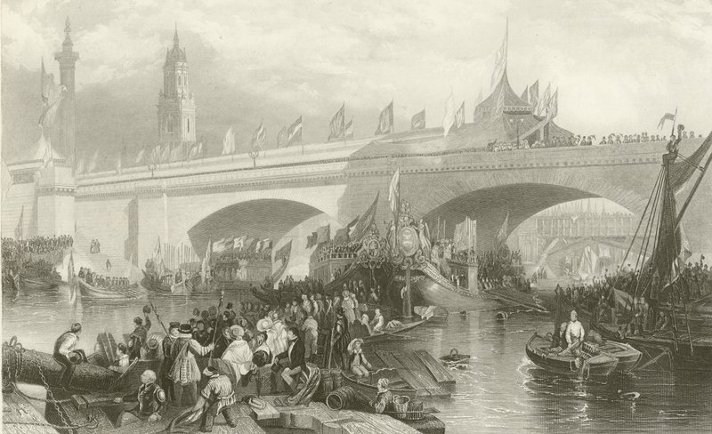 New London Bridgen avajaiset tekijältä Stanfield