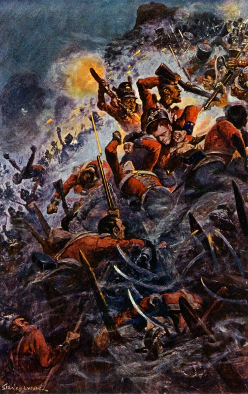 Storming the Heights Badajosissa tekijältä Stanley L. Wood