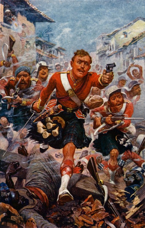 78. Highlanders Lucknowissa tekijältä Stanley L. Wood