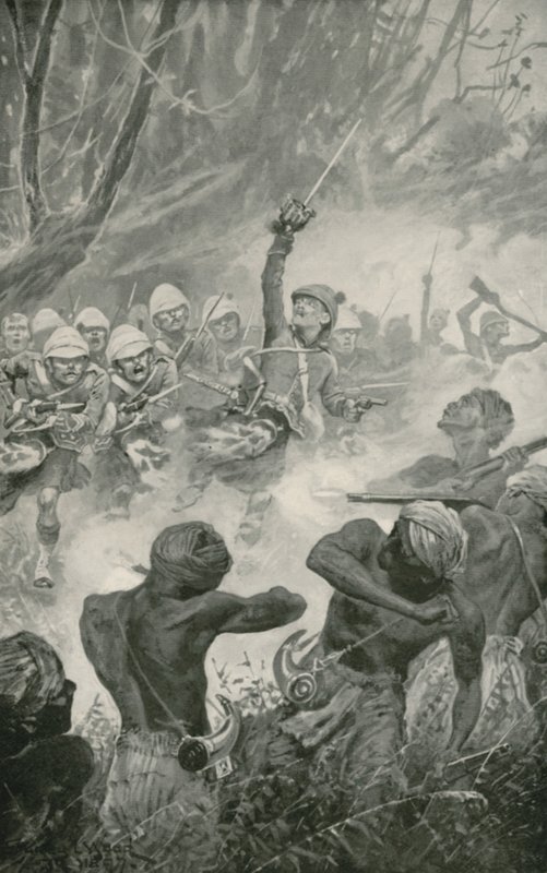 Highland Charge Amoafulin taistelussa tekijältä Stanley L. Wood