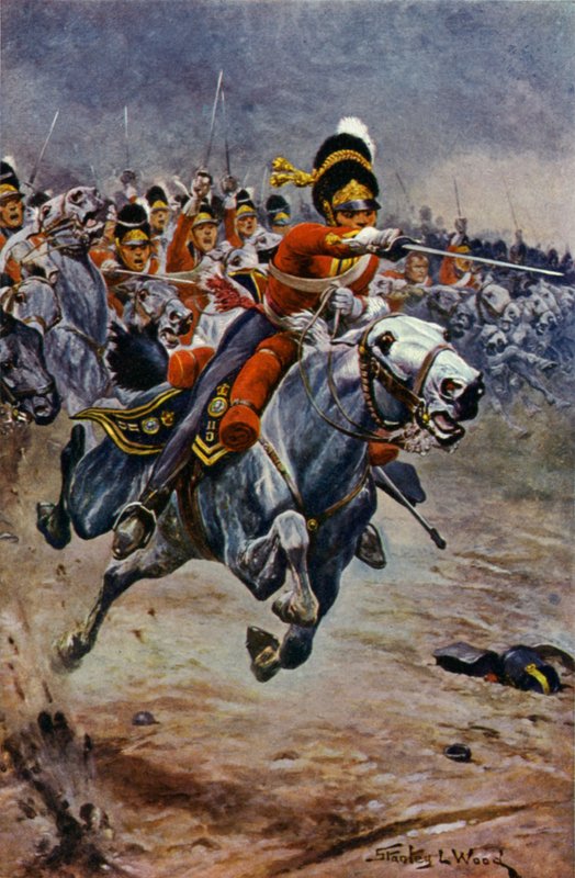 Waterloo, Scots of the Scots Grays tekijältä Stanley L. Wood