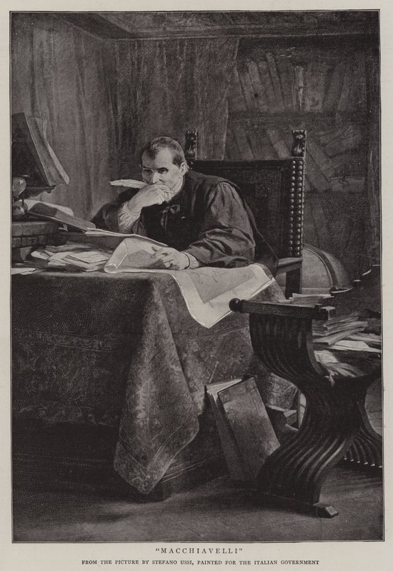 Machiavelli tekijältä Stefano Ussi