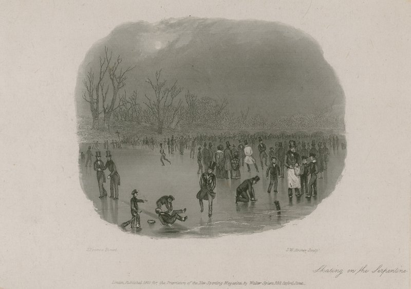 Luistelu Serpentiinillä, Hyde Park, Lontoo tekijältä Stephen Pearce