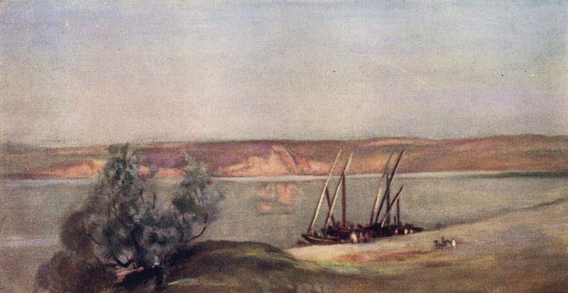 Galileanmeri (väri litho) tekijältä Stephen Reid