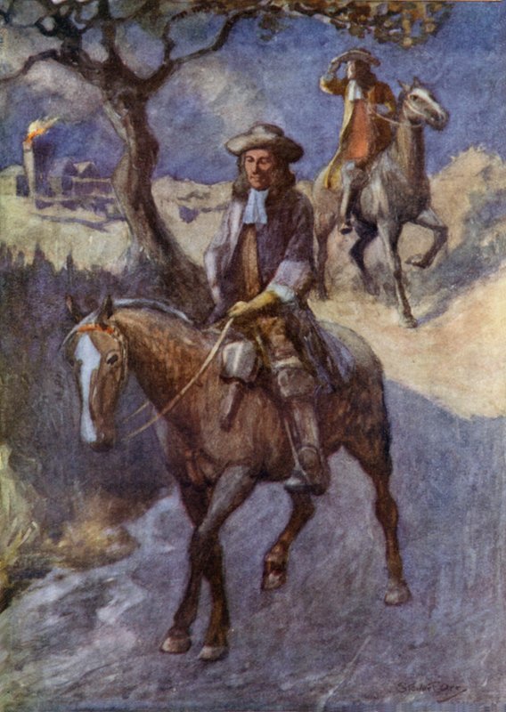 Kuvitus Peveril of the Peakille tekijältä Stewart Orr
