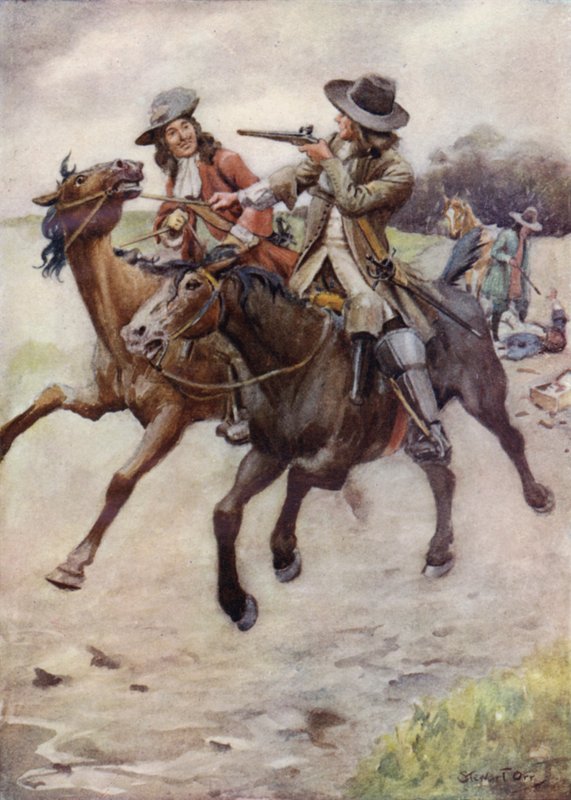 Kuvitus Peveril of the Peakille tekijältä Stewart Orr