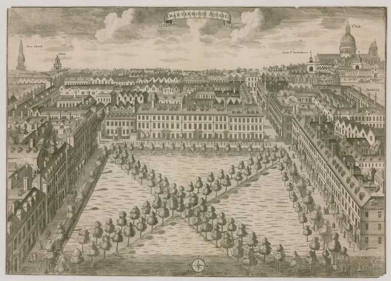 Charterhouse Square, Lontoo tekijältä Sutton Nicholls