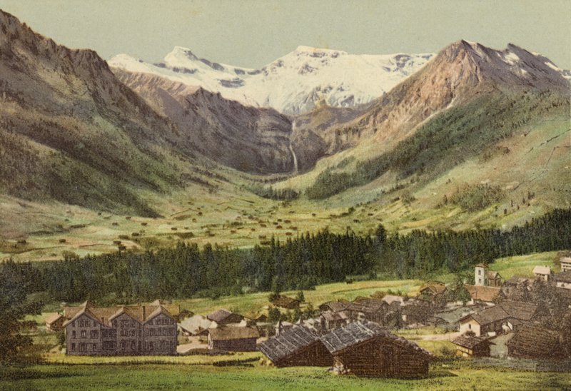 Berner Oberland: Adelboden (värillinen kuva) tekijältä Swiss Photographer