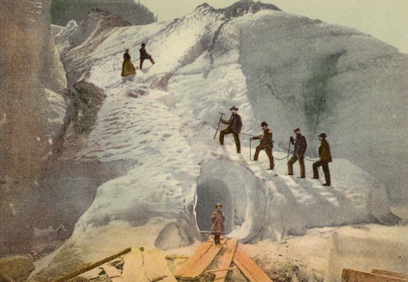 Berner Oberland: Grindelwald, Alajäätikkö (värillinen kuva) tekijältä Swiss Photographer