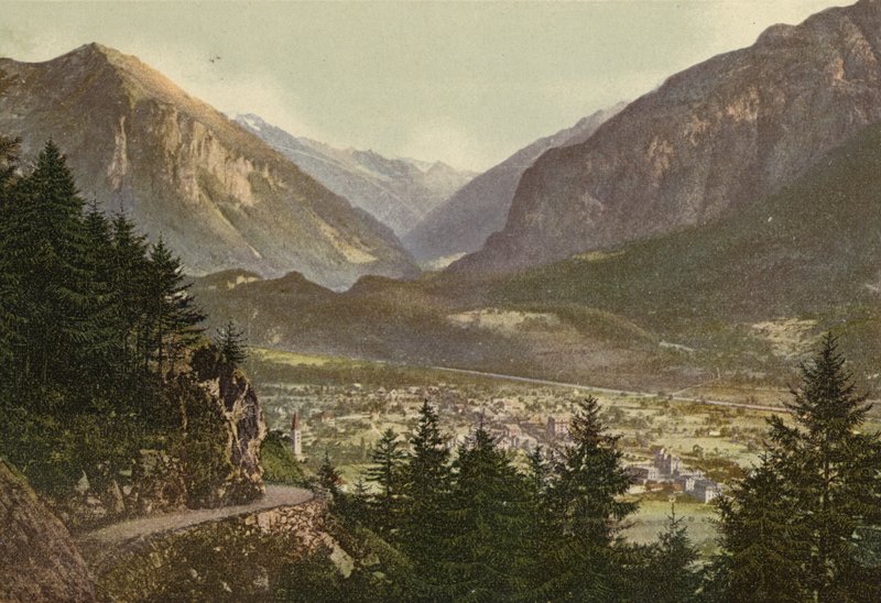 Berner Oberland: Meiringen (värillinen kuva) tekijältä Swiss Photographer