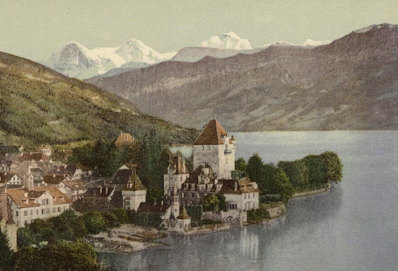 Berner Oberland: Oberhofen (värillinen kuva) tekijältä Swiss Photographer