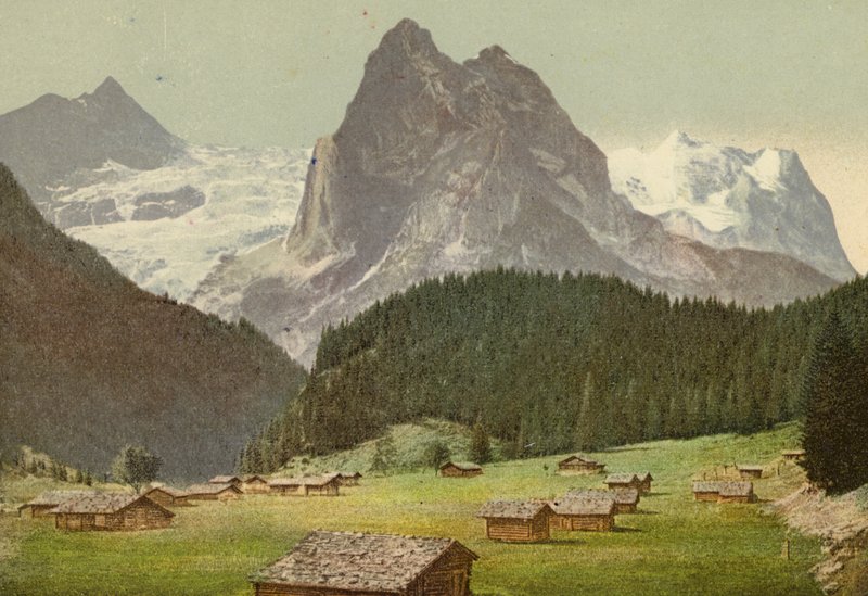Berner Oberland: Rosenlaui (värillinen kuva) tekijältä Swiss Photographer