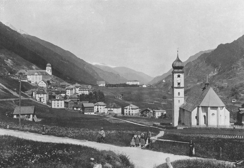 Disentis, Yleisnäkymä (m/w kuva) tekijältä Swiss Photographer