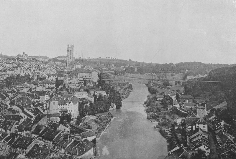 Fribourg (m/w kuva) tekijältä Swiss Photographer