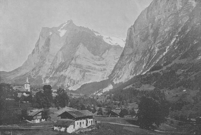 Grindelwald, Le Wetterhorn (m/w kuva) tekijältä Swiss Photographer