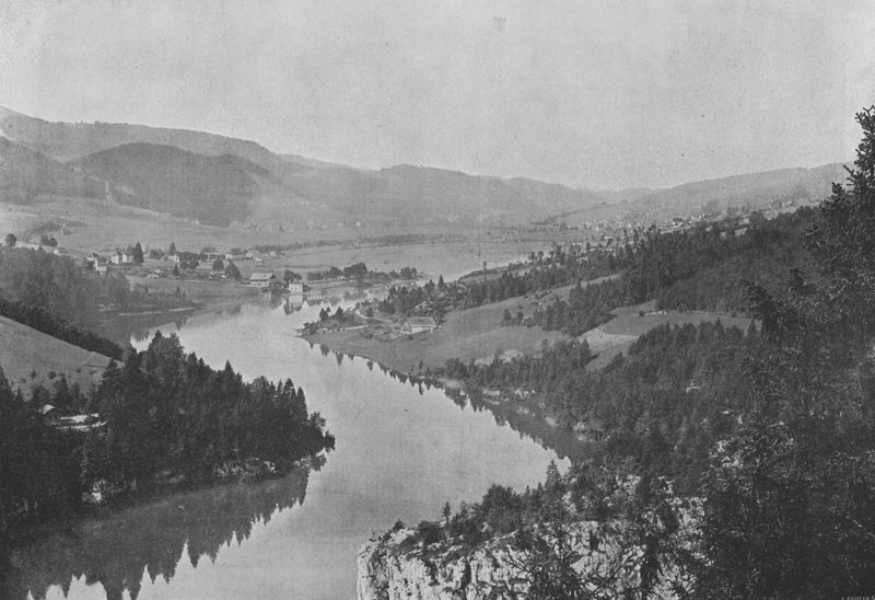 The Doubs Basin Les Brenetsissä (m/w kuva) tekijältä Swiss Photographer