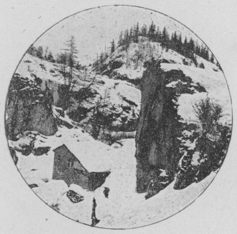 Route du Grand St-Bernard talvella (m/w kuva) tekijältä Swiss Photographer