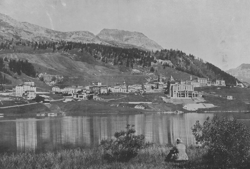 Saint-Moritz-Dorf (m/w valokuva) tekijältä Swiss Photographer