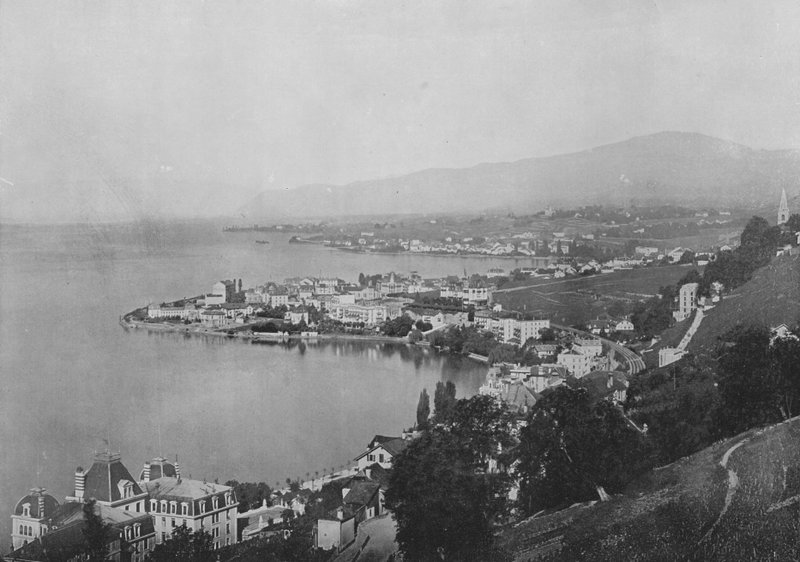 Territet, Montreux, Clarens (m/w kuva) tekijältä Swiss Photographer