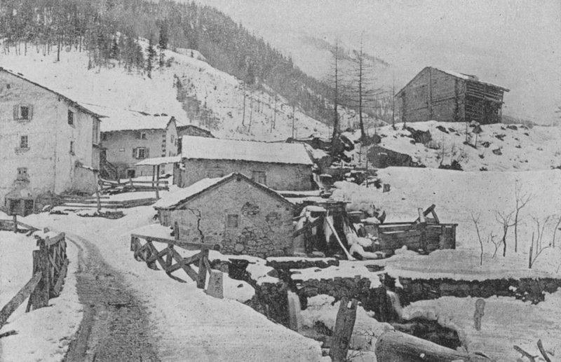 Praz de Fortin kylä, Route du St-Bernard (m/v kuva) tekijältä Swiss Photographer