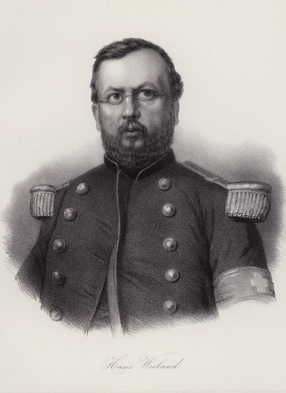 Hans Wieland, sveitsiläinen sotilas (kaiverrus) tekijältä Swiss School