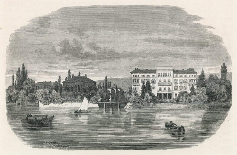 Hotel Baur, Zürichin järvi tekijältä Swiss School