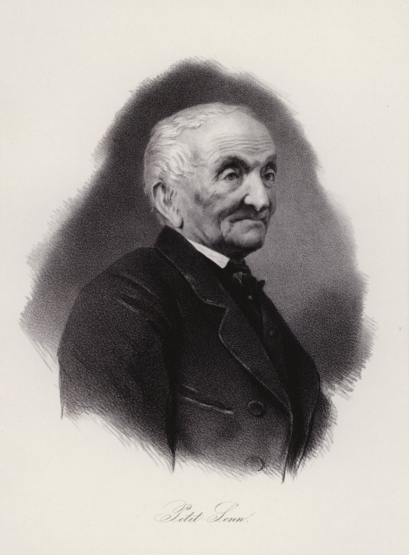 Jean Antoine Petit-Senn, sveitsiläinen runoilija (kaiverrus) tekijältä Swiss School
