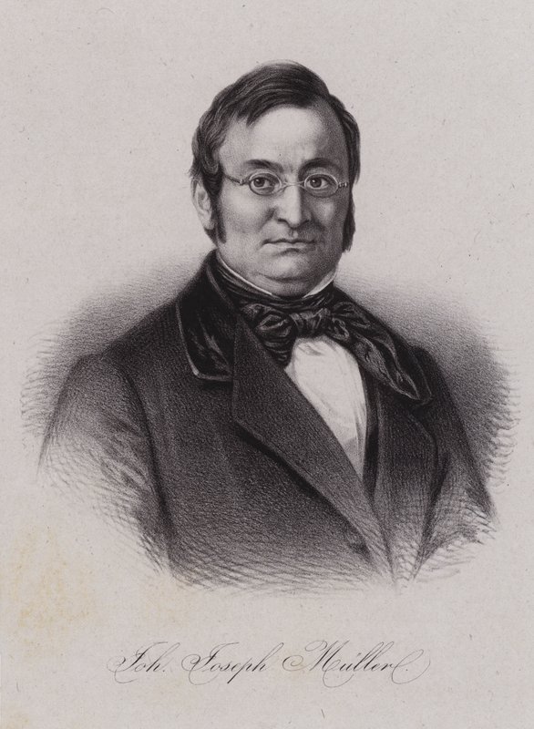Johann Joseph Muller, sveitsiläinen poliitikko (kaiverrus) tekijältä Swiss School