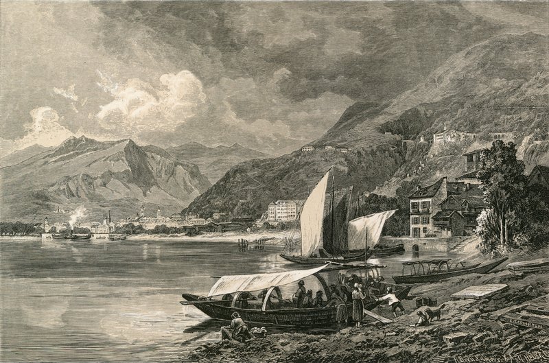 Locarno, Maggiore-järven rannalla tekijältä Swiss School