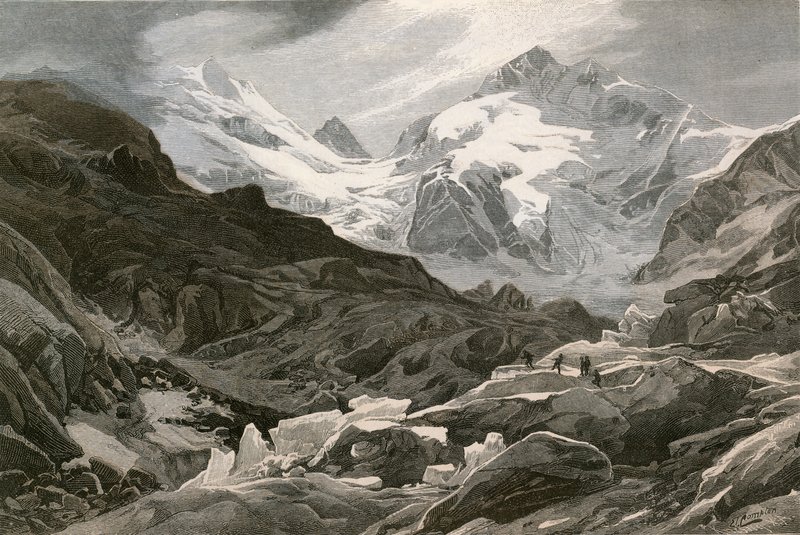 Morteratschin jäätikkö, Ylä-Engadine tekijältä Swiss School
