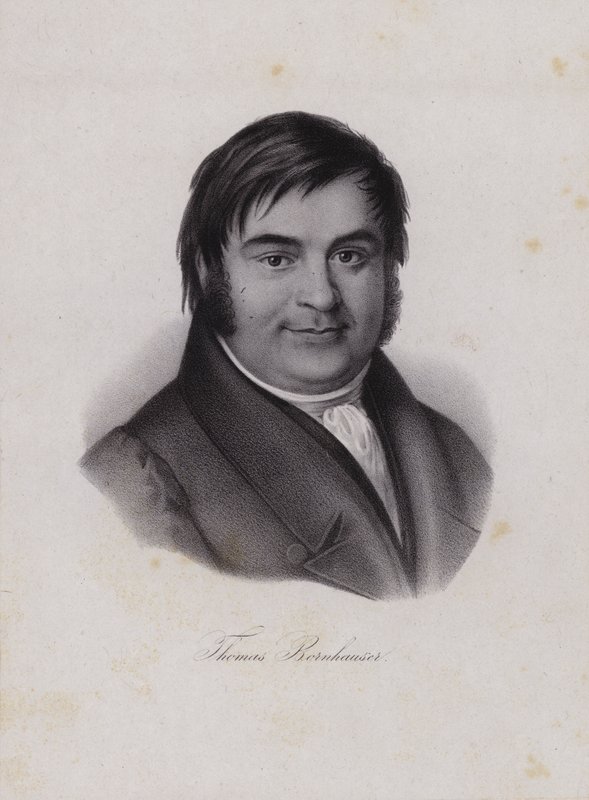 Thomas Bornhauser, sveitsiläinen teologi (kaiverrus) tekijältä Swiss School