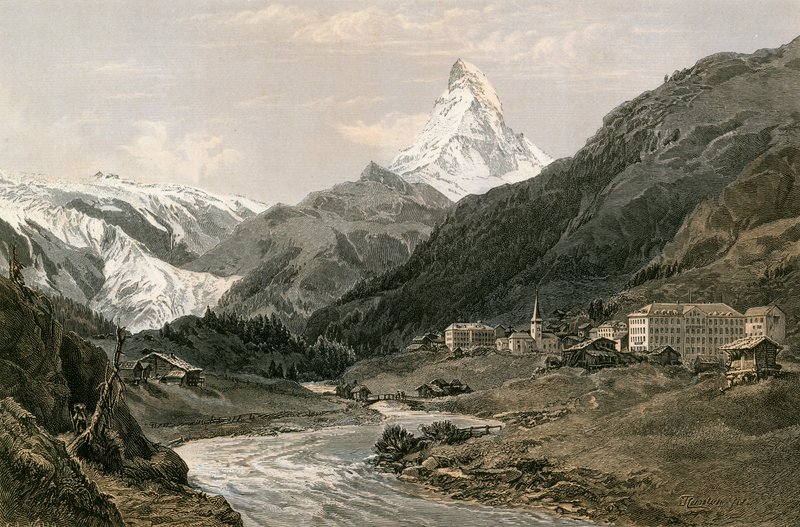Zermatt ja Matterhorn tekijältä Swiss School