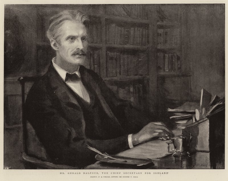 Gerald Balfour, Irlannin pääsihteeri tekijältä Sydney Prior Hall