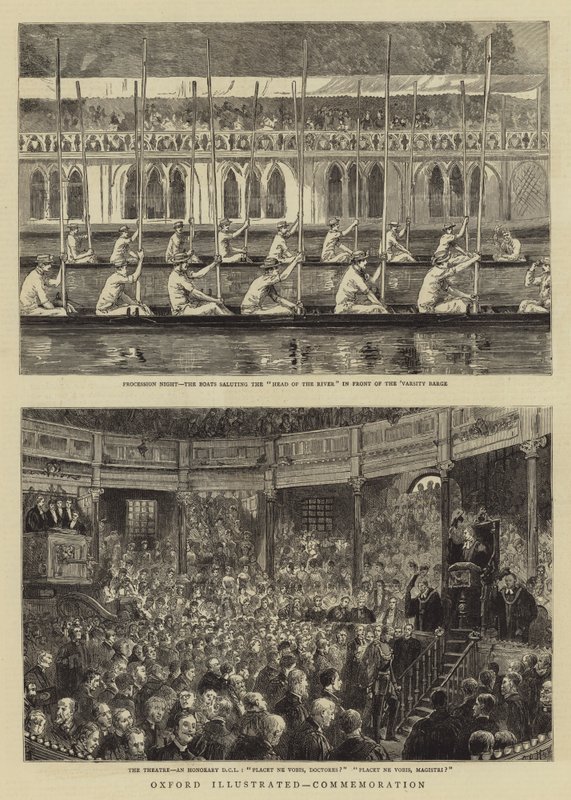 Oxford Illustrated, muistojuhla tekijältä Sydney Prior Hall