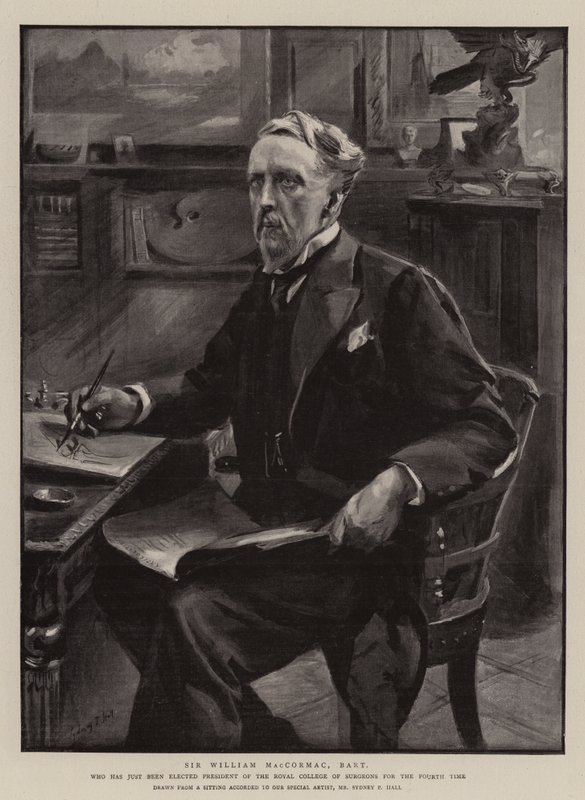 Sir William MacCormac, Baronet tekijältä Sydney Prior Hall