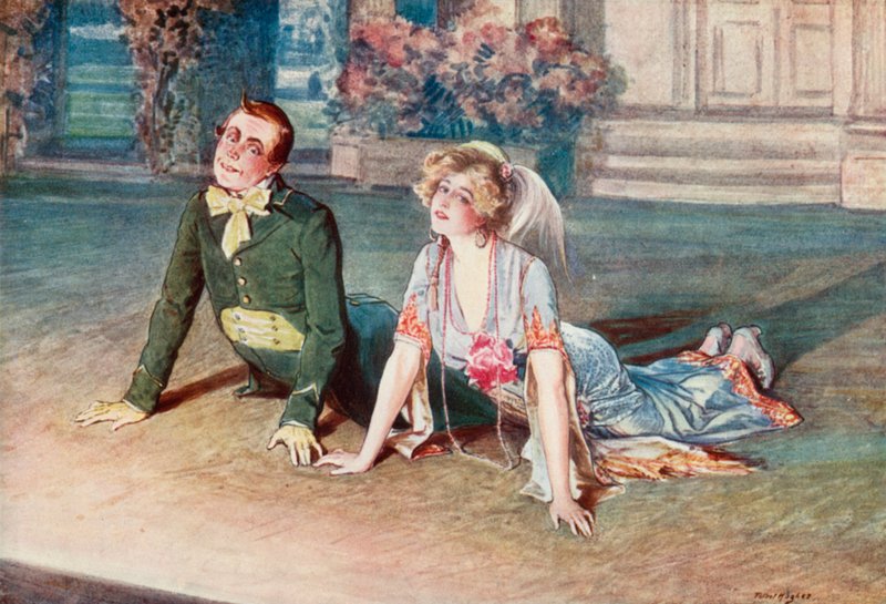 Iloinen leski: Dueto ja tanssi tekijältä Talbot Hughes