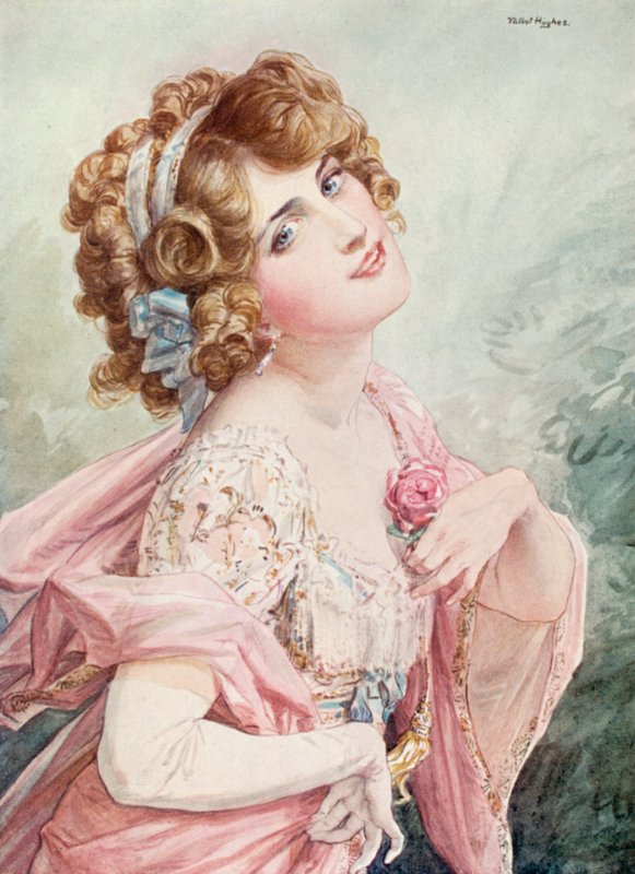 Iloinen leski: Neiti Lily Elsie tekijältä Talbot Hughes