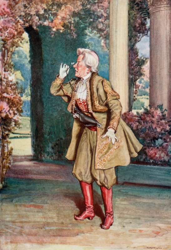 Iloinen leski: Popoff Mikä wheedler! tekijältä Talbot Hughes